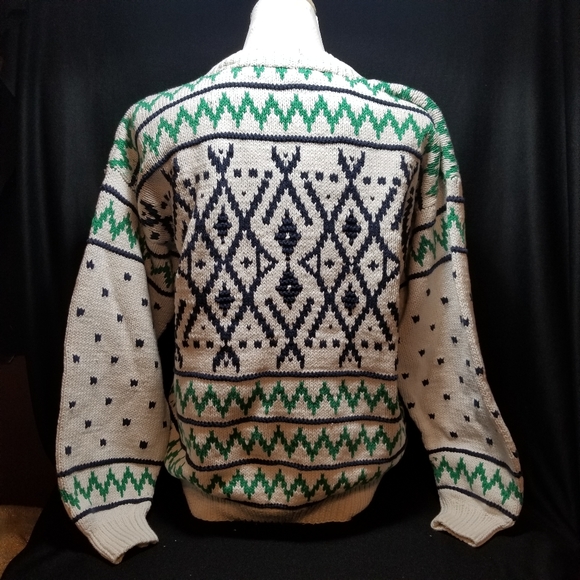 Vintage 80s Kensington 100% sweater size L - Picture 2 of 4